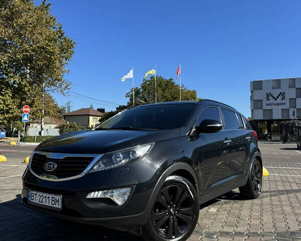 Черный Киа Sportage, объемом двигателя 2 л и пробегом 225 тыс. км за 13750 $, фото 1 на Automoto.ua
