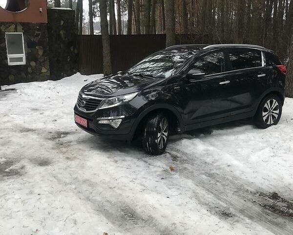 Черный Киа Sportage, объемом двигателя 2 л и пробегом 167 тыс. км за 12999 $, фото 1 на Automoto.ua