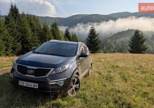 Чорний Кіа Sportage, об'ємом двигуна 2 л та пробігом 150 тис. км за 11500 $, фото 1 на Automoto.ua