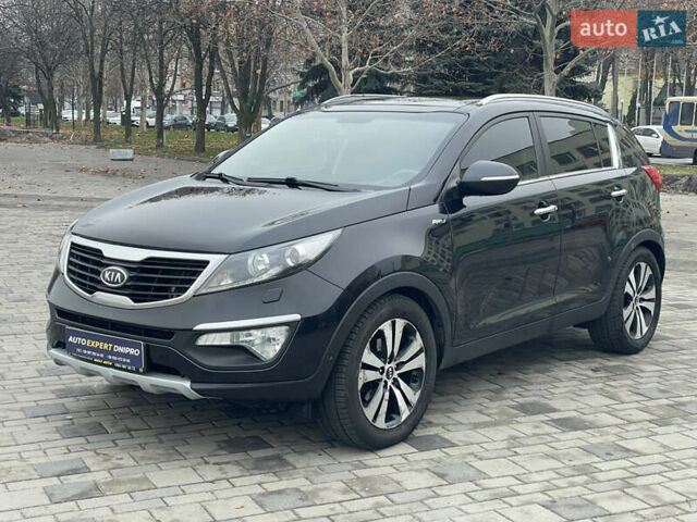 Черный Киа Sportage, объемом двигателя 1.99 л и пробегом 329 тыс. км за 13300 $, фото 1 на Automoto.ua