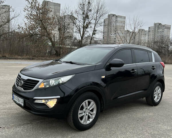 Черный Киа Sportage, объемом двигателя 2 л и пробегом 148 тыс. км за 12600 $, фото 1 на Automoto.ua