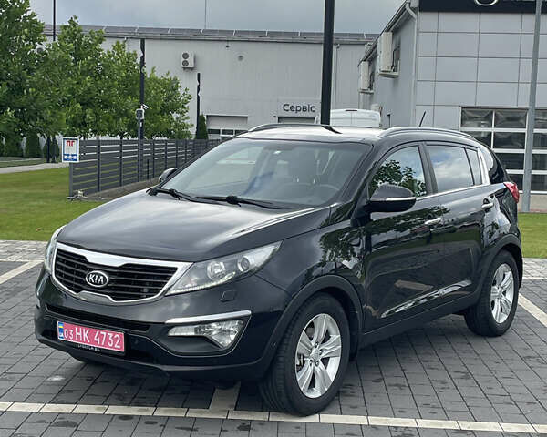 Черный Киа Sportage, объемом двигателя 1.7 л и пробегом 235 тыс. км за 12299 $, фото 1 на Automoto.ua