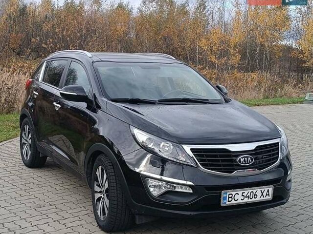 Черный Киа Sportage, объемом двигателя 1.7 л и пробегом 167 тыс. км за 12800 $, фото 1 на Automoto.ua
