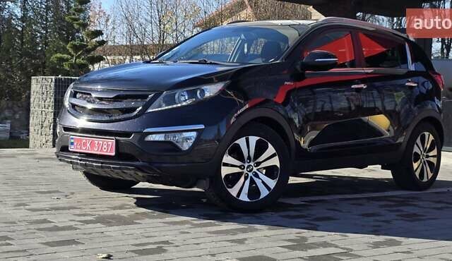 Черный Киа Sportage, объемом двигателя 2 л и пробегом 244 тыс. км за 13200 $, фото 1 на Automoto.ua