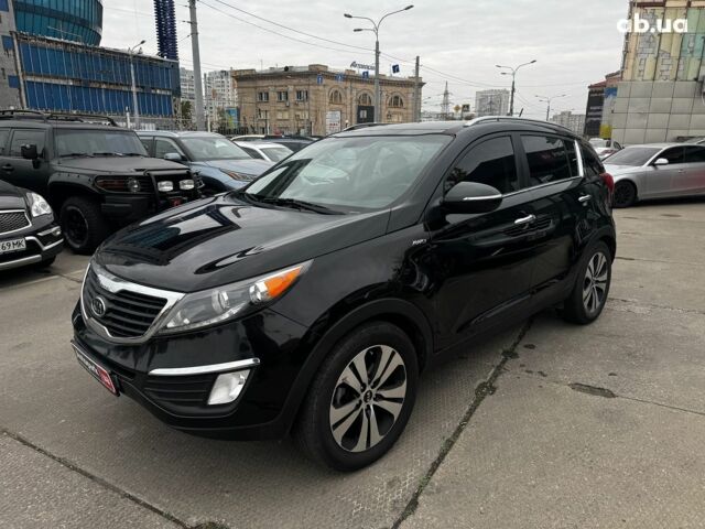 Черный Киа Sportage, объемом двигателя 2.4 л и пробегом 173 тыс. км за 12990 $, фото 1 на Automoto.ua