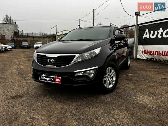 Черный Киа Sportage, объемом двигателя 1.7 л и пробегом 165 тыс. км за 13490 $, фото 1 на Automoto.ua