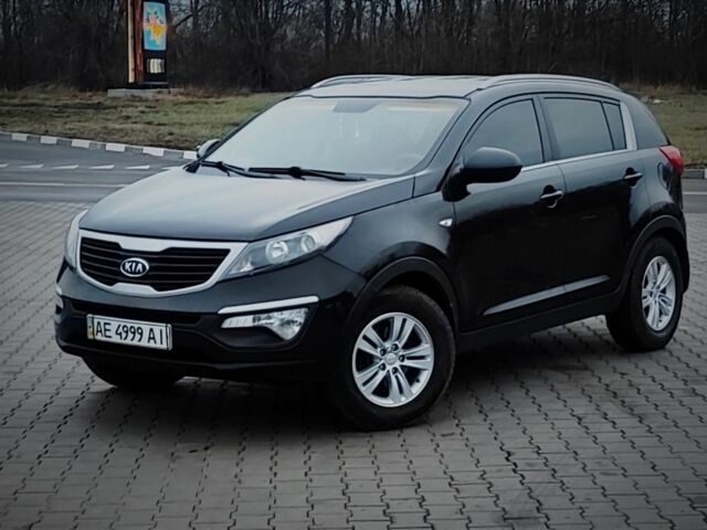Черный Киа Sportage, объемом двигателя 2 л и пробегом 135 тыс. км за 10200 $, фото 1 на Automoto.ua