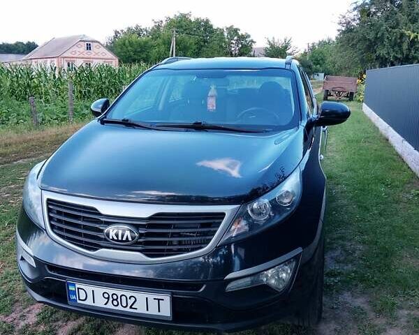 Черный Киа Sportage, объемом двигателя 1.69 л и пробегом 187 тыс. км за 13800 $, фото 1 на Automoto.ua
