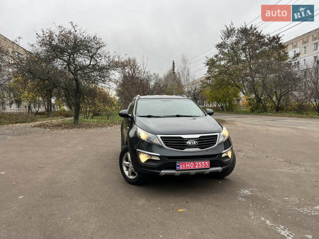 Черный Киа Sportage, объемом двигателя 1.6 л и пробегом 185 тыс. км за 11900 $, фото 1 на Automoto.ua