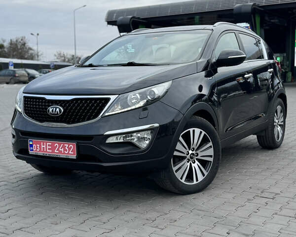 Черный Киа Sportage, объемом двигателя 2 л и пробегом 187 тыс. км за 17499 $, фото 1 на Automoto.ua