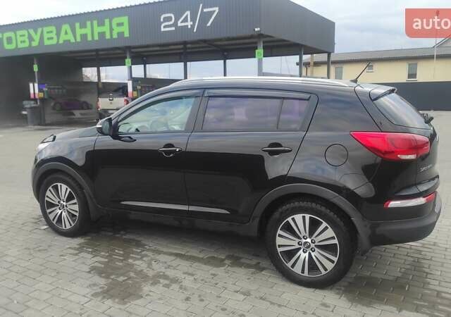 Черный Киа Sportage, объемом двигателя 2 л и пробегом 159 тыс. км за 15600 $, фото 1 на Automoto.ua
