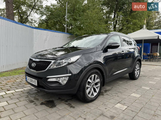 Черный Киа Sportage, объемом двигателя 2 л и пробегом 305 тыс. км за 14500 $, фото 1 на Automoto.ua