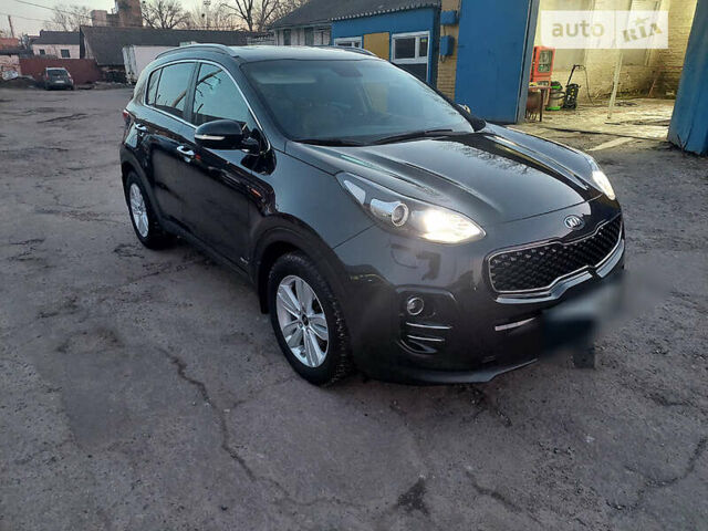 Черный Киа Sportage, объемом двигателя 2 л и пробегом 83 тыс. км за 22000 $, фото 1 на Automoto.ua