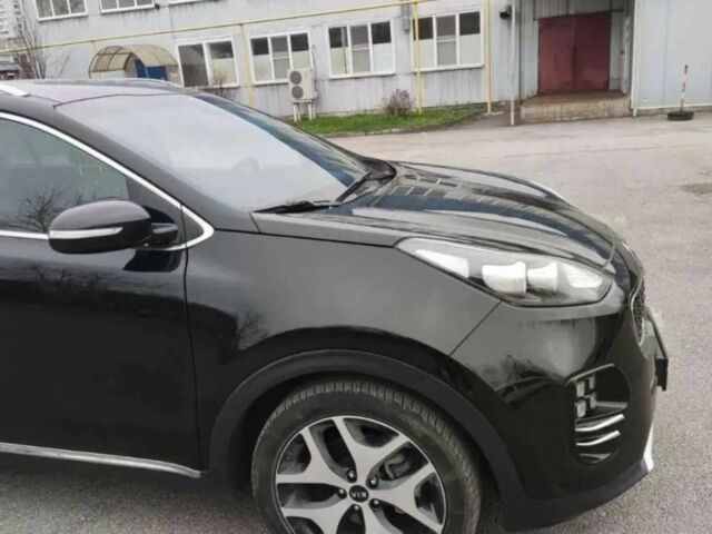 Чорний Кіа Sportage, об'ємом двигуна 2 л та пробігом 146 тис. км за 14000 $, фото 1 на Automoto.ua