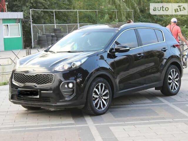 Черный Киа Sportage, объемом двигателя 1.7 л и пробегом 175 тыс. км за 17800 $, фото 1 на Automoto.ua