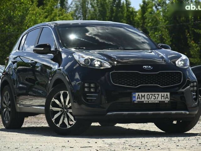 Чорний Кіа Sportage, об'ємом двигуна 1.7 л та пробігом 198 тис. км за 17900 $, фото 1 на Automoto.ua