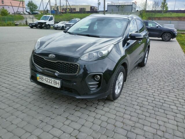 Черный Киа Sportage, объемом двигателя 2 л и пробегом 115 тыс. км за 15900 $, фото 1 на Automoto.ua