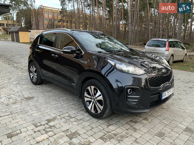 Черный Киа Sportage, объемом двигателя 2 л и пробегом 175 тыс. км за 18500 $, фото 1 на Automoto.ua