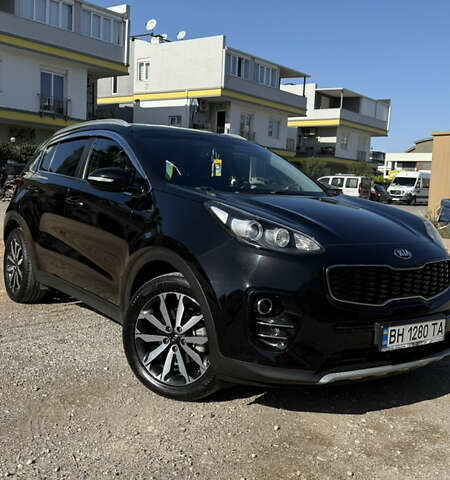 Черный Киа Sportage, объемом двигателя 2 л и пробегом 170 тыс. км за 18500 $, фото 1 на Automoto.ua