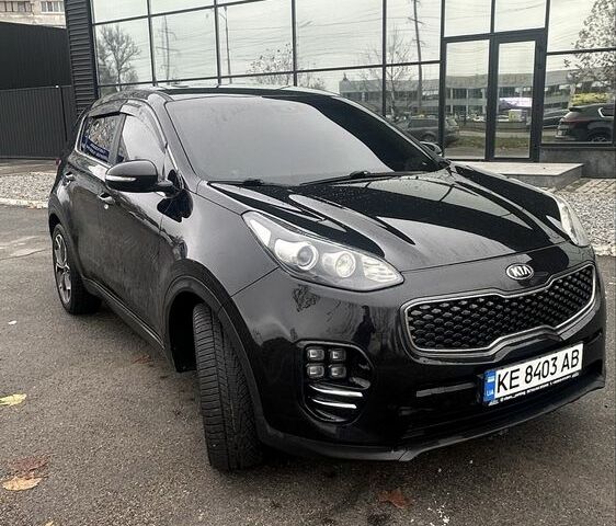 Черный Киа Sportage, объемом двигателя 1.7 л и пробегом 170 тыс. км за 16500 $, фото 1 на Automoto.ua