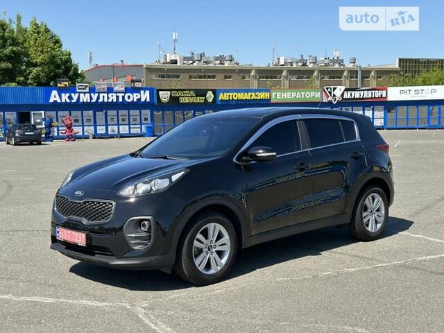 Черный Киа Sportage, объемом двигателя 1.7 л и пробегом 119 тыс. км за 18600 $, фото 1 на Automoto.ua