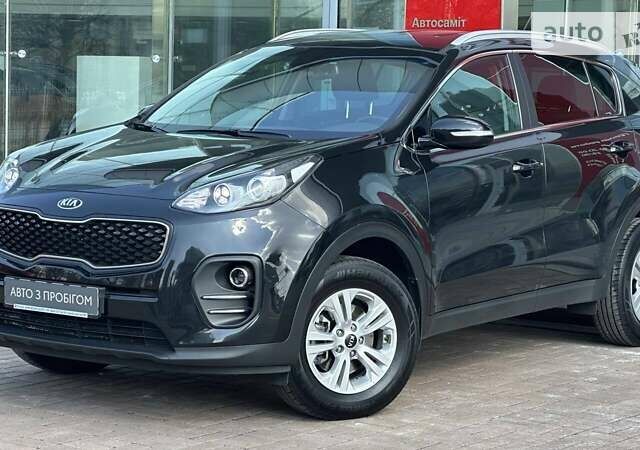 Черный Киа Sportage, объемом двигателя 1.7 л и пробегом 74 тыс. км за 18040 $, фото 1 на Automoto.ua