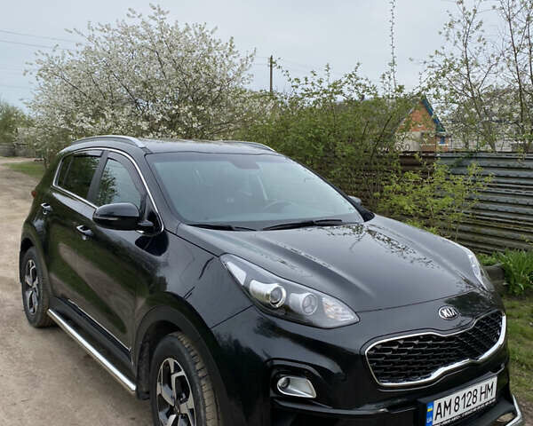 Черный Киа Sportage, объемом двигателя 1.6 л и пробегом 27 тыс. км за 21000 $, фото 1 на Automoto.ua