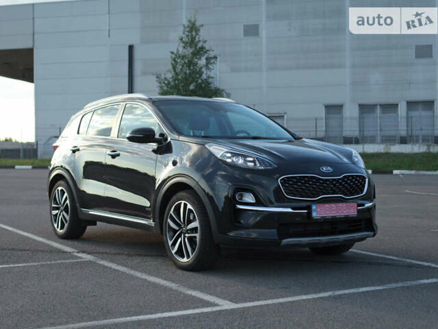 Черный Киа Sportage, объемом двигателя 1.6 л и пробегом 117 тыс. км за 22222 $, фото 1 на Automoto.ua