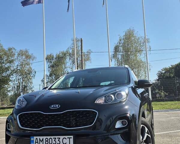 Черный Киа Sportage, объемом двигателя 1.6 л и пробегом 57 тыс. км за 25200 $, фото 1 на Automoto.ua