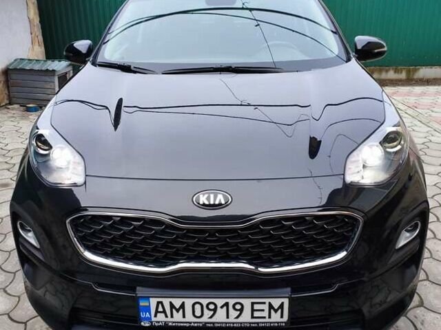Черный Киа Sportage, объемом двигателя 1.59 л и пробегом 41 тыс. км за 18000 $, фото 1 на Automoto.ua
