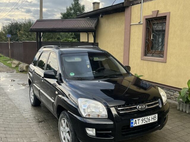 Черный Киа Sportage, объемом двигателя 2 л и пробегом 257 тыс. км за 7900 $, фото 1 на Automoto.ua