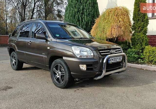 Коричневый Киа Sportage, объемом двигателя 2.66 л и пробегом 99 тыс. км за 7450 $, фото 1 на Automoto.ua