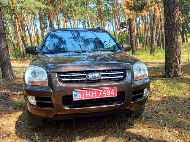 Кіа Sportage 2008 у Харкові на Automoto.ua Коричневий Кіа Sportage, об'ємом двигуна 2 л та пробігом 161 тис. км за 8500 $, фото 1 на Automoto.ua