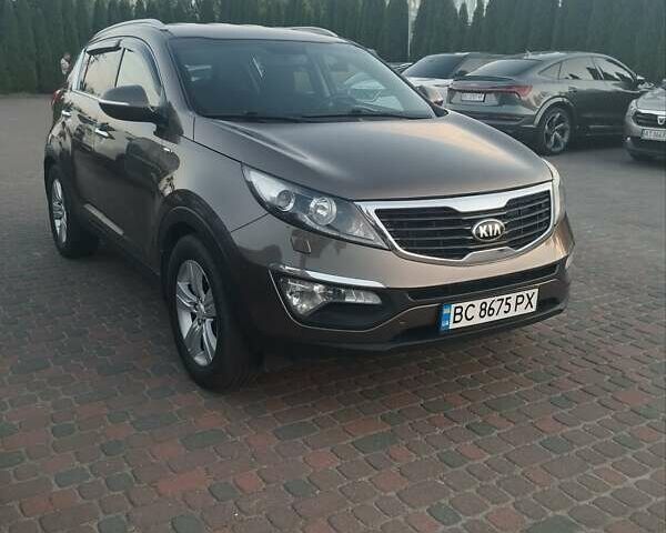 Коричневый Киа Sportage, объемом двигателя 2 л и пробегом 243 тыс. км за 13800 $, фото 1 на Automoto.ua