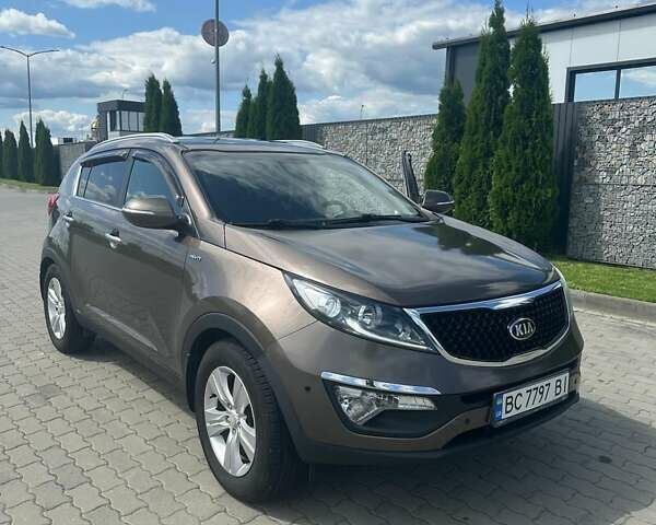 Коричневый Киа Sportage, объемом двигателя 2 л и пробегом 137 тыс. км за 13099 $, фото 1 на Automoto.ua
