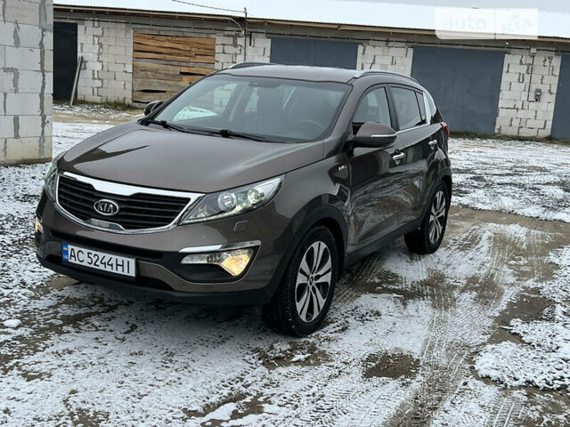 Коричневый Киа Sportage, объемом двигателя 2 л и пробегом 164 тыс. км за 13850 $, фото 1 на Automoto.ua