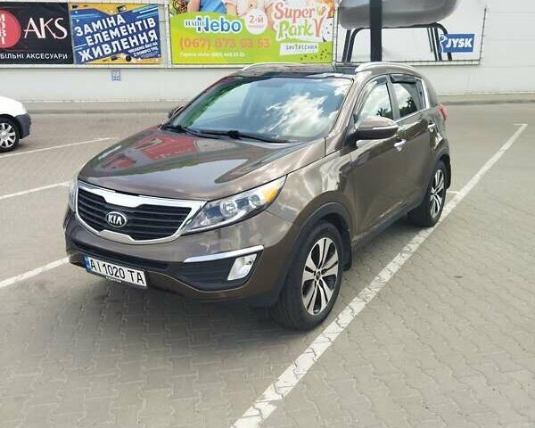 Коричневый Киа Sportage, объемом двигателя 2.36 л и пробегом 125 тыс. км за 13900 $, фото 1 на Automoto.ua