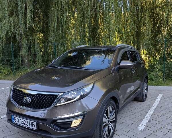 Коричневый Киа Sportage, объемом двигателя 2 л и пробегом 93 тыс. км за 15900 $, фото 1 на Automoto.ua