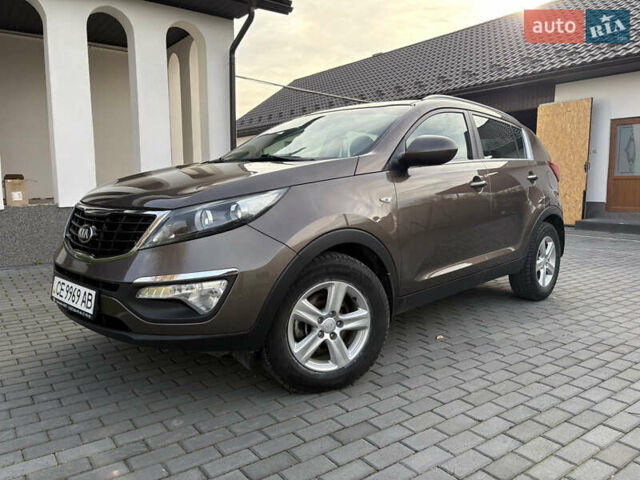 Коричневый Киа Sportage, объемом двигателя 1.7 л и пробегом 188 тыс. км за 14300 $, фото 1 на Automoto.ua