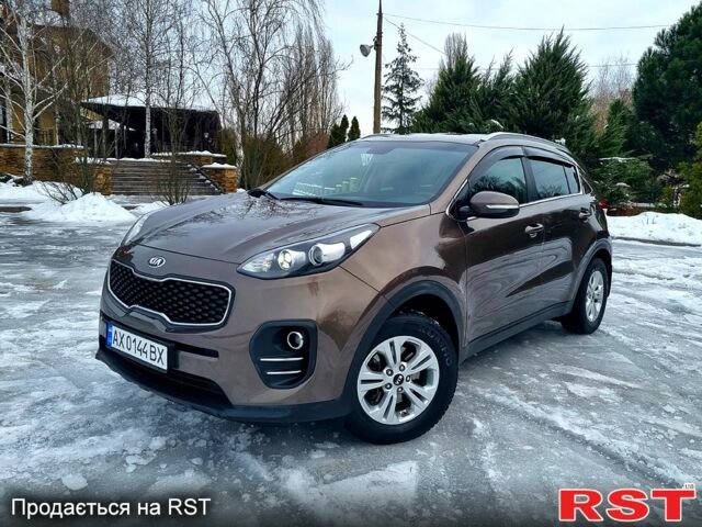 Коричневий Кіа Sportage, об'ємом двигуна 2 л та пробігом 126 тис. км за 17800 $, фото 1 на Automoto.ua