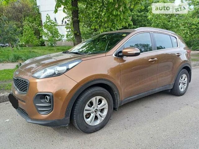 Коричневый Киа Sportage, объемом двигателя 2 л и пробегом 75 тыс. км за 17700 $, фото 1 на Automoto.ua