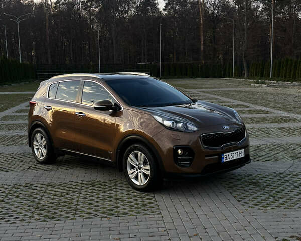 Коричневый Киа Sportage, объемом двигателя 2 л и пробегом 136 тыс. км за 17700 $, фото 1 на Automoto.ua