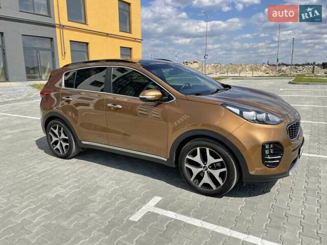 Коричневый Киа Sportage, объемом двигателя 2 л и пробегом 62 тыс. км за 17999 $, фото 1 на Automoto.ua