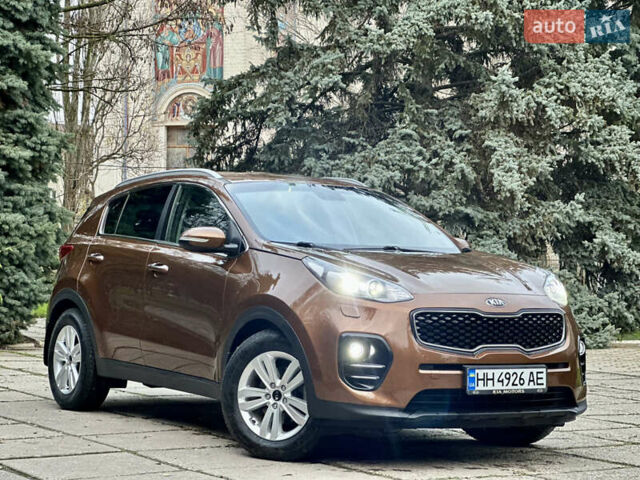 Коричневый Киа Sportage, объемом двигателя 2 л и пробегом 133 тыс. км за 17999 $, фото 1 на Automoto.ua