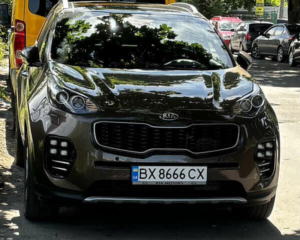 Коричневый Киа Sportage, объемом двигателя 2 л и пробегом 160 тыс. км за 23500 $, фото 1 на Automoto.ua