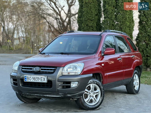 Червоний Кіа Sportage, об'ємом двигуна 2 л та пробігом 300 тис. км за 5999 $, фото 1 на Automoto.ua