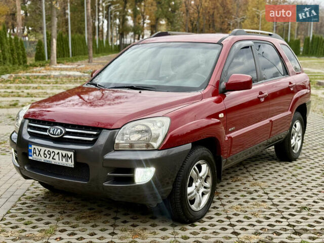 Красный Киа Sportage, объемом двигателя 2.66 л и пробегом 275 тыс. км за 7500 $, фото 1 на Automoto.ua