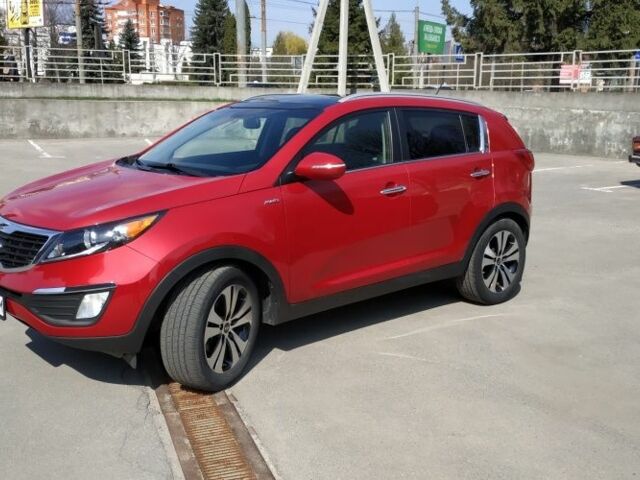 Красный Киа Sportage, объемом двигателя 2.4 л и пробегом 79 тыс. км за 15900 $, фото 1 на Automoto.ua