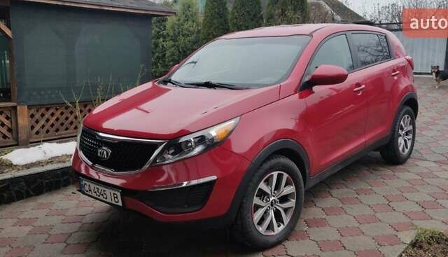 Красный Киа Sportage, объемом двигателя 2.4 л и пробегом 120 тыс. км за 13000 $, фото 1 на Automoto.ua