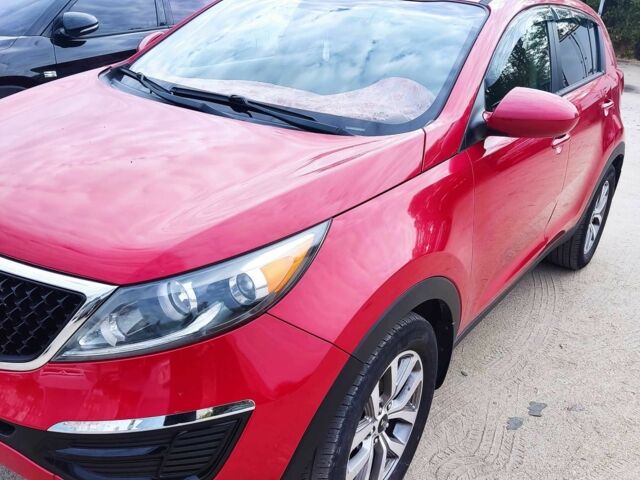 Красный Киа Sportage, объемом двигателя 2.4 л и пробегом 158 тыс. км за 13000 $, фото 1 на Automoto.ua
